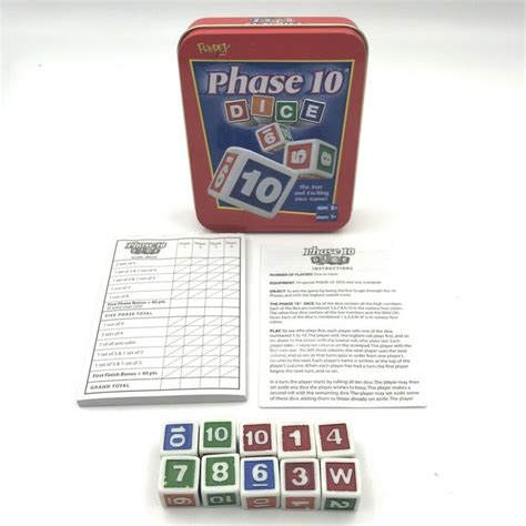 Phase 10 Dice Game Rules Ihsanpedia