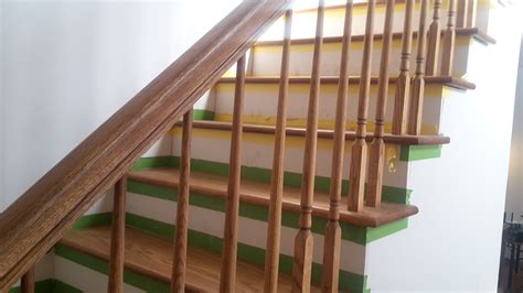 The height of the railing is measured from the minimum height of the railing varies based on the height of the deck. Stair railing height for decks, ramps, and interiors