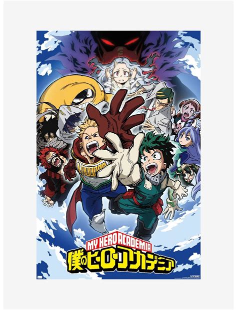 My Hero Academia Shie Hassaikai Arc Poster Hot Topic