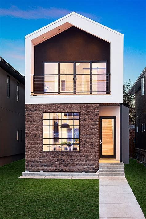 Simple Small Modern Small House Exterior Wall Home Design