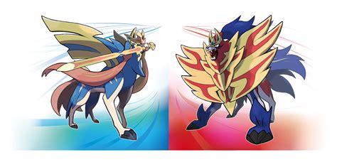 Pokemon Sword And Shield Legendaries Zacian And Zamazenta Are The New