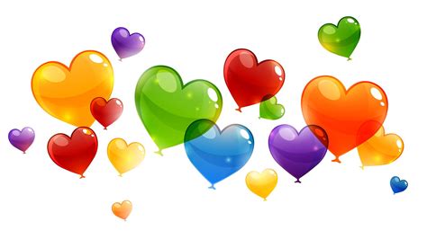 Wallpaper 1920x1080 Px Abstraction Balloons Heart Love St