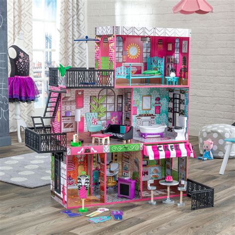 Amazon Barbie Doll House Barbie Glam Vacation Doll House Set Pink Buy Online In 47