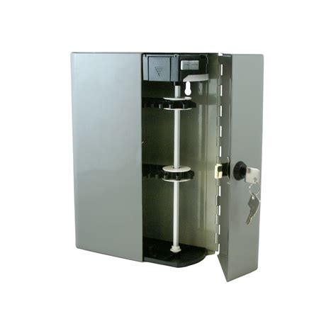 The device allows you to organize your bunch of keys into a small device that is. Key Box 4210 Lighted Motorized Locking 48 Key Lock Metal ...