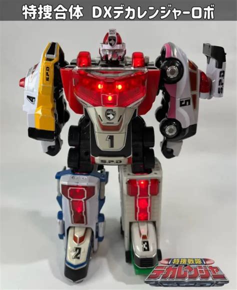 Power Rangers S P D Sentai Dekaranger Dx Deka Ranger Robo Megazord