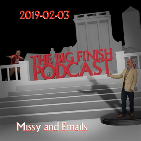 1905 Big Finish Podcast 2019 02 03 Missy And Emails The Big Finish Podcast Big Finish