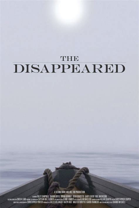 The Disappeared 2012 Film Complete Wiki Ratings Photos Videos