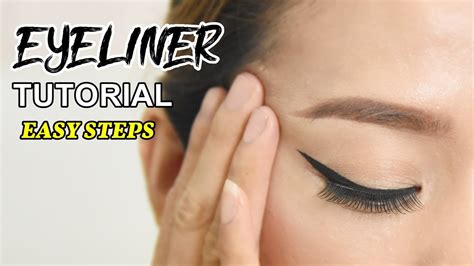 How To Apply Liquid Eyeliner For Beginners Tips Easy Way Youtube