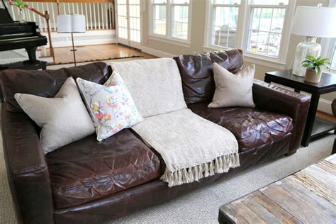 Best Colour Cushions To Go With Dark Brown Leather Sofa