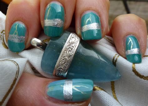 We took special care to create beautiful polishes inspired by each of the 12 most common. Oh No, Not Another Nail Art Blog!...: BirthStone Challenge #3 March - AQUAMARINE