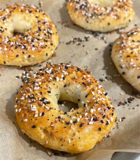Miraculous Homemade Bagels With Scallion Cream Cheese Mangia Monday