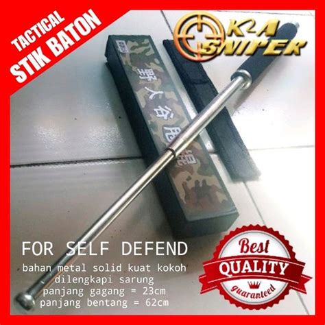 Jual Tactical Stick Baton Stik Besi Pentungan Pemukul Yrg For Defend Di