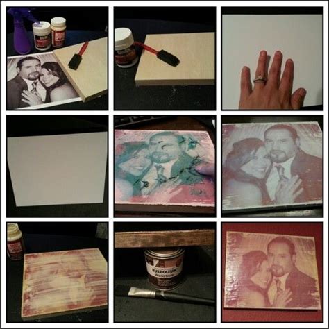 The puzzle sat on our big farmhouse to get started, i slipped wax paper under the completed puzzle before gluing it together. DIY PICTURE TRANSFER TO WOOD! EXTREMELY EASY!! SUPPLIES (i ...