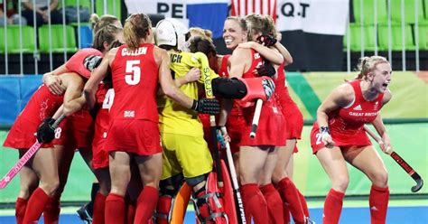 Team Gb Hockey Golden Girls Push Back Bbc News At Ten For First Ever Olympic Final Mirror Online