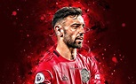 Download wallpapers 4k, Bruno Fernandes, 2020, Manchester United FC ...