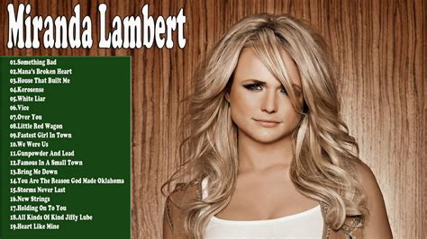 The Best Miranda Lambert Albums Of All Time Ranked By Country Fans