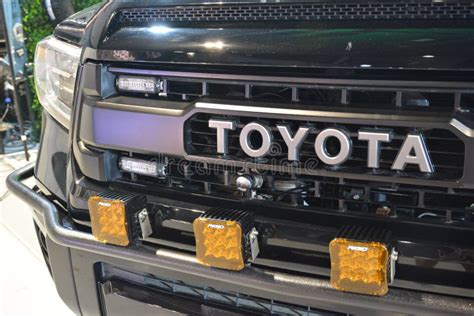 Toyota Tundra Pick Up At Manila Auto Salon Editorial Photo Image Of