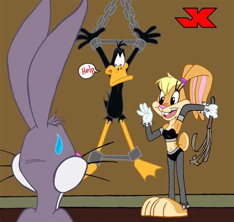 rule 34 anthro barefoot bird bound bugs bunny clothes daffy duck duck female fur furry furry