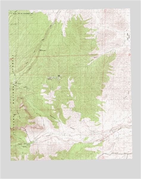 Angel Peak Nv Topographic Map Topoquest