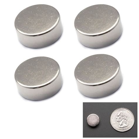 4 Super Strong Disc Magnets 12 5mm Rare Earth Neodymium 8 Lb Strength