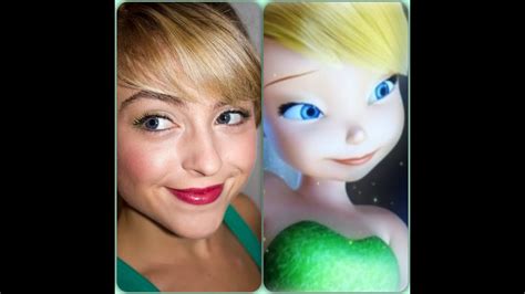 Tinker Bell Hair And Makeup Tutorial Youtube