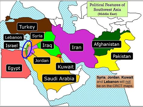 29 Southwest Asia Political Map Online Map Around The World
