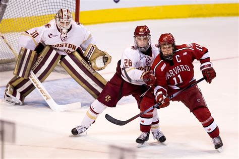 Goal By Goal Bc Mens Hockey Settles For 4 4 Draw With Harvard On