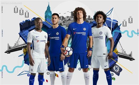 Photo by darren walsh/chelsea fc via getty images. Chelsea FC 2017/18 Nike Home and Away Kits - FOOTBALL ...