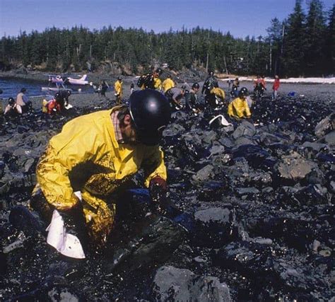 26 Images Of The Exxon Valdez Environmental Disaster Of 1989