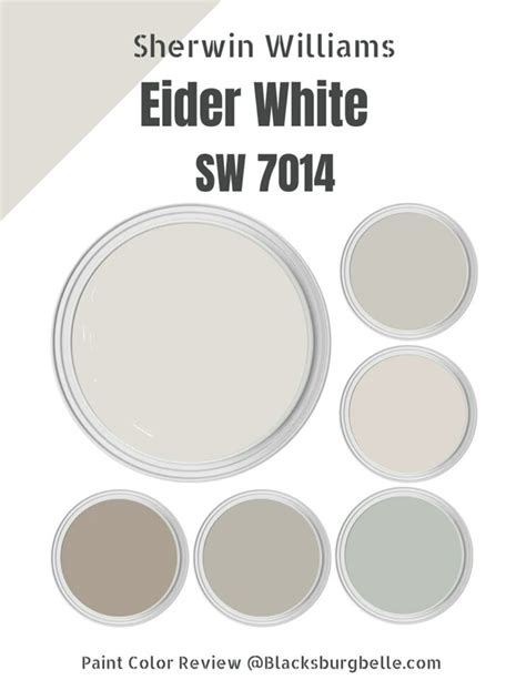 Sherwin Williams Eider White Palette Coordinating And Inspirations