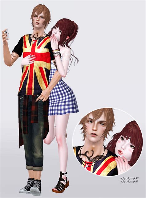Sims 3 Cc Finds Fyachii Fc Guitar Couple Pose Pack Th