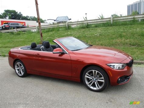 2019 Sunset Orange Metallic Bmw 4 Series 430i Xdrive Convertible