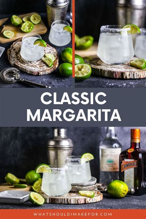 Classic Margarita Recipe Classic Margarita Classic Margarita Cocktail Margarita