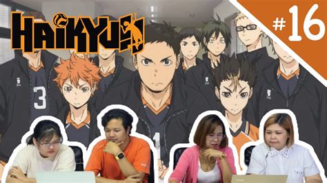 Reaction Haikyuu คู่ตบฟ้าประทาน Ss1 Ep16 Officer Reaction Youtube