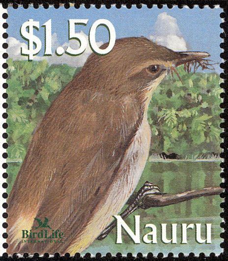 Nauru Reed Warbler Stamps Mainly Images Gallery Format Reed