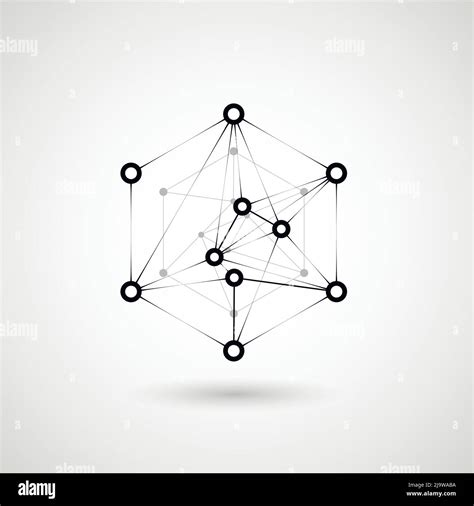 Hexagons Genetic Science Chemical Carcass Vector Connection And