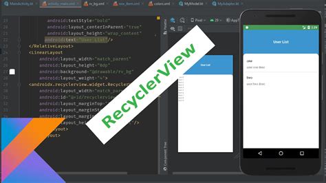 Android RecyclerView Using Kotlin Tutorial Recyclerview With Click