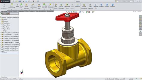 Solidworks Tutorial Design And Assembly Of Valve In Solidworks