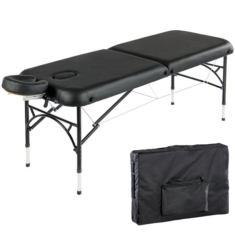 wooden or aluminium frame massage tables portability comparison