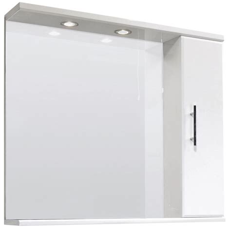 At your doorstep faster than ever. Illuminated High Gloss White Bathroom Mirror Vanity ...
