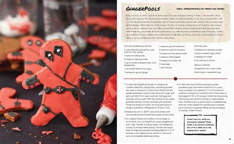 Two Exclusive Advance Recipes From The Cooking With Deadpool Marvel