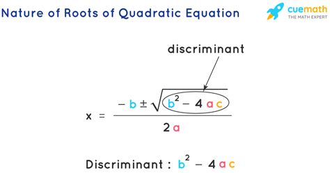 Parts Of A Quadratic Equation