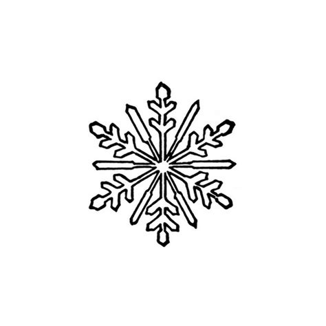 Download High Quality Snowflake Clipart Black And White Small