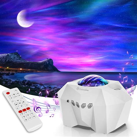Led Lamps Aurora Projector Space Light Bluetooth Usb Music Player