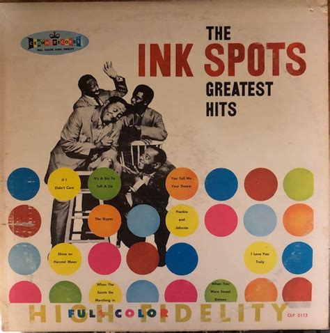 The Ink Spots Greatest Hits By The Ink Spots 1959 08 00 Lp Crown