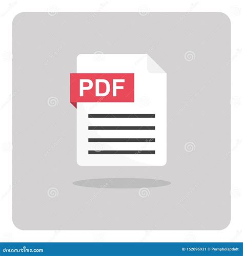 Pdf Portable Document Format Acronym Technology Concept Background