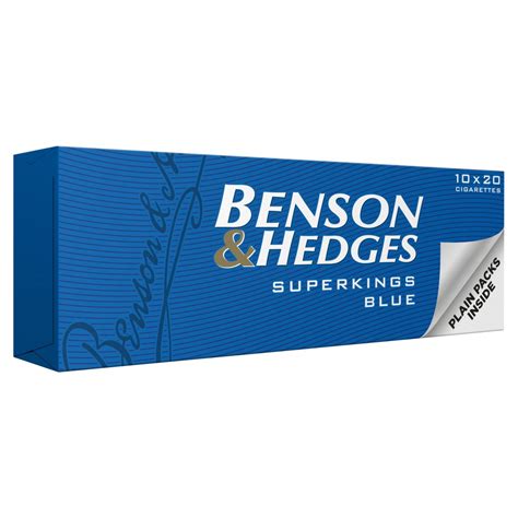 Benson And Hedges Superkings Blue 20 Cigarettes Best One