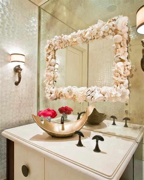 Yes, it might be short on size, but what bathrooms lack in space, they more than make up for in their ability to be dressed. Photo Page | HGTV