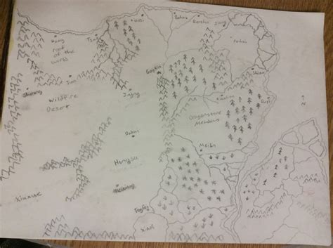 How I Create A Fantasy Map By Hand — Sarah Price