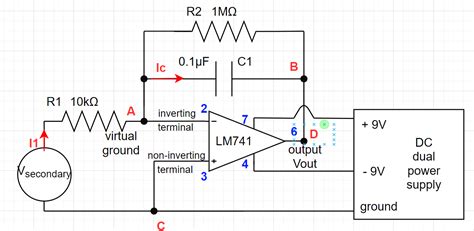 Input Bias Current And Offset Current Calculation For An Lm741 Op Amp